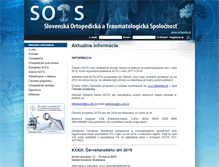 Tablet Screenshot of ortopedia.sk
