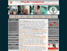 Tablet Screenshot of ortopedia.edu.pl