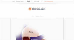 Desktop Screenshot of ortopedia.biz.pl